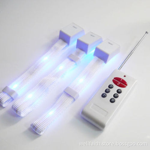 Remote controlled LED bracelet with stuff price